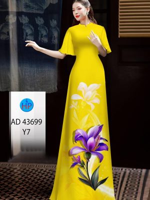 Vải Áo Dài Hoa In 3D Vừa Ra AD 43699 19 Vai Ao Dai Hoa In 3D Vua Ra AD 43699