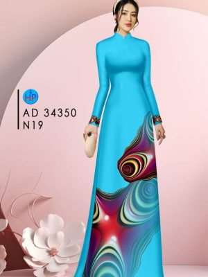 Vai Ao Dai Hoa Van Kieu Moi AD 34350