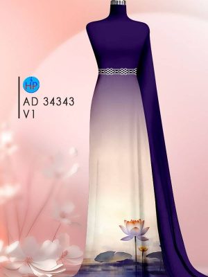 1709520689 277 Vai Ao Dai Hoa Sen Thiet Ke 2024 AD 34343