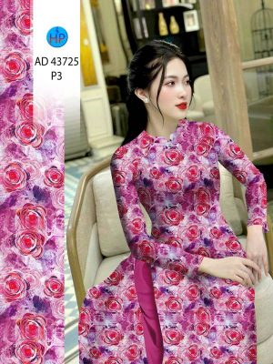 Vải Áo Dài Hoa Hồng Đều Kiểu Mới AD 43725 31 1709606936 813 Vai Ao Dai Hoa Hong Deu Kieu Moi AD 43725