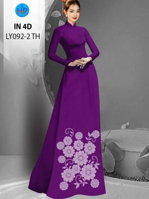 Vải Áo Dài Hoa Chìm In 4D Độc Đáo AD LY092-2 32 1709607886 42 Vai Ao Dai Hoa Chim In 4D Doc Dao AD