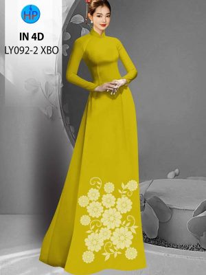 Vải Áo Dài Hoa Chìm In 4D Độc Đáo AD LY092-2 35 1709607887 718 Vai Ao Dai Hoa Chim In 4D Doc Dao AD