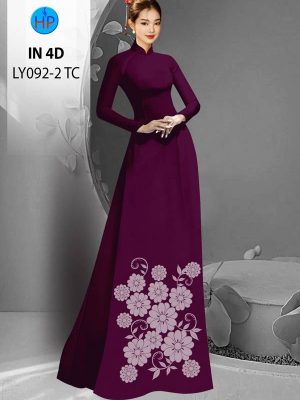 Vải Áo Dài Hoa Chìm In 4D Độc Đáo AD LY092-2 36 1709607887 937 Vai Ao Dai Hoa Chim In 4D Doc Dao AD
