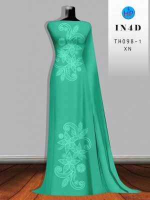 1709709164 192 Vai Ao Dai Hoa In Chim 4D Thiet Ke 2024