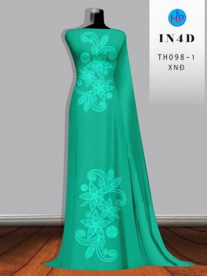 1709709165 146 Vai Ao Dai Hoa In Chim 4D Thiet Ke 2024