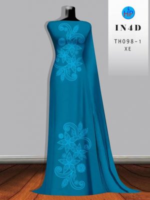 1709709166 307 Vai Ao Dai Hoa In Chim 4D Thiet Ke 2024