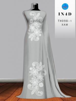 1709709166 342 Vai Ao Dai Hoa In Chim 4D Thiet Ke 2024