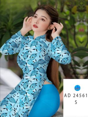 Vải Áo Dài In Hình Lá Thiết Kế 2024 AD 24561 21 1709787646 315 Vai Ao Dai In Hinh La Thiet Ke 2024 AD