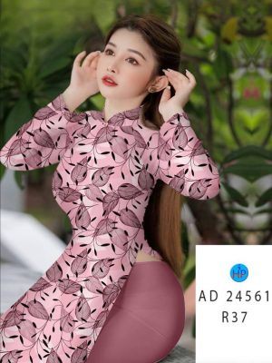 Vải Áo Dài In Hình Lá Thiết Kế 2024 AD 24561 20 1709787646 634 Vai Ao Dai In Hinh La Thiet Ke 2024 AD