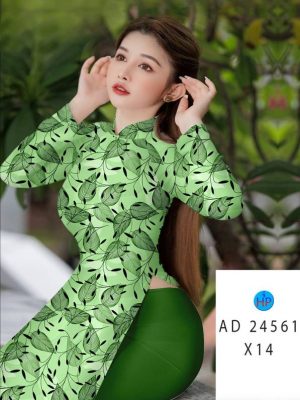 Vải Áo Dài In Hình Lá Thiết Kế 2024 AD 24561 25 1709787648 545 Vai Ao Dai In Hinh La Thiet Ke 2024 AD
