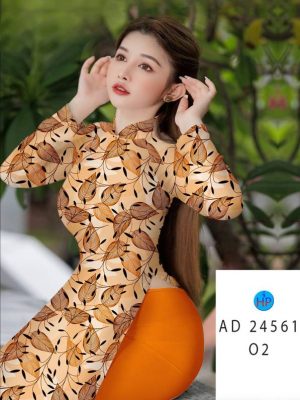Vải Áo Dài In Hình Lá Thiết Kế 2024 AD 24561 33 1709787650 865 Vai Ao Dai In Hinh La Thiet Ke 2024 AD