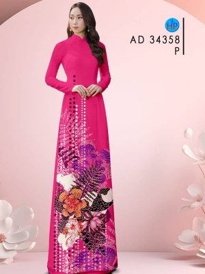 Vải Áo Dài Hoa In 3D Sang Trọng AD 34358 21 1709882424 25 Vai Ao Dai Hoa In 3D Sang Trong AD 34358