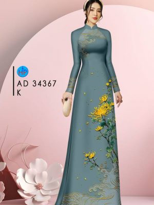 Vải Áo Dài Hoa Cúc Độc Đáo AD 34367 20 1709887763 691 Vai Ao Dai Hoa Cuc Doc Dao AD 34367