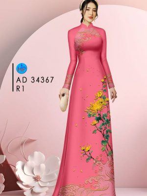 Vải Áo Dài Hoa Cúc Độc Đáo AD 34367 25 1709887764 164 Vai Ao Dai Hoa Cuc Doc Dao AD 34367