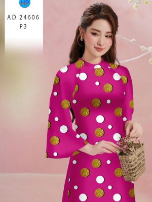 Vải Áo Dài Chấm Bi Vừa Ra AD 24606 33 1710212878 272 Vai Ao Dai Cham Bi Vua Ra AD 24606