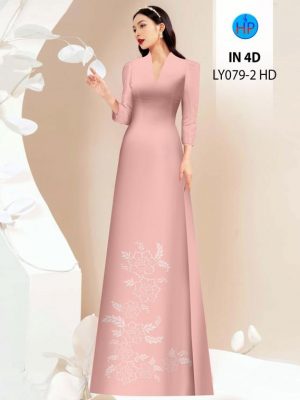 1710216045 981 Vai Ao Dai In Chim 4D Vua Ra AD LY079