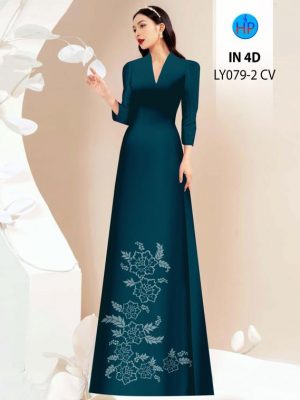 1710216046 126 Vai Ao Dai In Chim 4D Vua Ra AD LY079