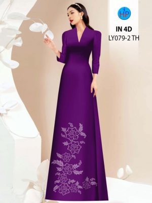 1710216046 69 Vai Ao Dai In Chim 4D Vua Ra AD LY079