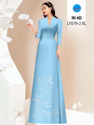 1710216046 874 Vai Ao Dai In Chim 4D Vua Ra AD LY079