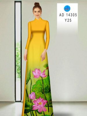 Vải Áo Dài Hoa Sen Độc Đáo AD 14305 24 1710306738 526 Vai Ao Dai Hoa Sen Doc Dao AD 14305
