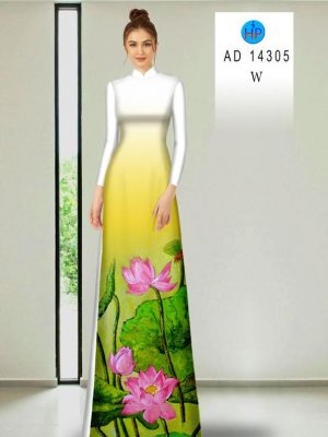 Vải Áo Dài Hoa Sen Độc Đáo AD 14305 28 1710306740 725 Vai Ao Dai Hoa Sen Doc Dao AD 14305