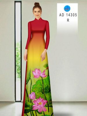 Vải Áo Dài Hoa Sen Độc Đáo AD 14305 32 1710306742 94 Vai Ao Dai Hoa Sen Doc Dao AD 14305