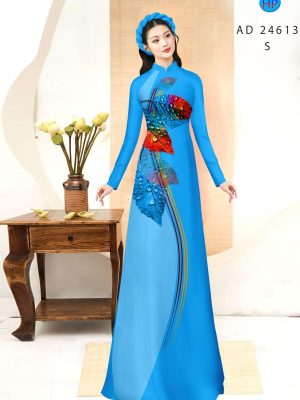 Vải Áo Dài In Hình Lá Vừa Ra AD 24613 20 1710469649 188 Vai Ao Dai In Hinh La Vua Ra AD 24613