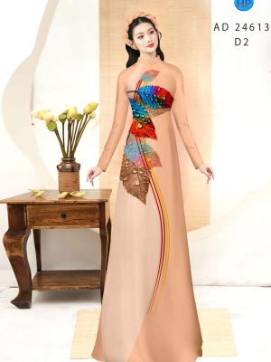 Vải Áo Dài In Hình Lá Vừa Ra AD 24613 29 1710469652 688 Vai Ao Dai In Hinh La Vua Ra AD 24613
