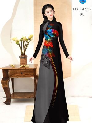 Vải Áo Dài In Hình Lá Vừa Ra AD 24613 30 1710469652 71 Vai Ao Dai In Hinh La Vua Ra AD 24613