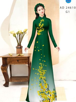 1710726701 923 Vai Ao Dai Hoa Mai Doc Dao AD 24610
