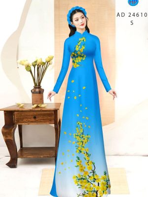 1710726703 77 Vai Ao Dai Hoa Mai Doc Dao AD 24610