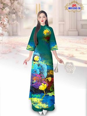 Vải Áo Dài Hoa Sen Độc Đáo AD MH1242 11 1710727092 415 Vai Ao Dai Hoa Sen Doc Dao AD MH1242
