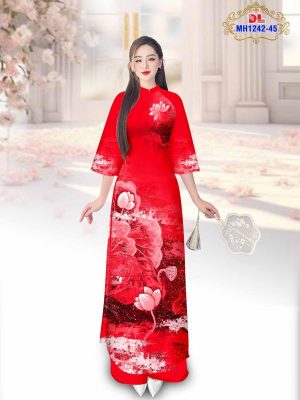 Vải Áo Dài Hoa Sen Độc Đáo AD MH1242 12 1710727093 597 Vai Ao Dai Hoa Sen Doc Dao AD MH1242