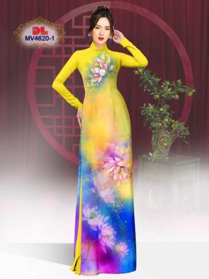 Vải Áo Dài Hoa Sen Sang Trọng AD MV4620 44 1710838666 397 Vai Ao Dai Hoa Sen Sang Trong AD MV4620