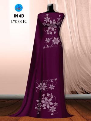 1710839731 679 Vai Ao Dai Hoa In 4D Kieu Moi AD LY078