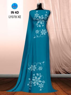 1710839732 65 Vai Ao Dai Hoa In 4D Kieu Moi AD LY078