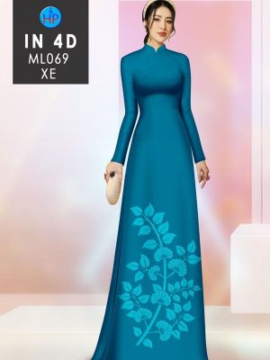 1710995868 918 Vai Ao Dai Hoa In Chim 4D Thu Hut AD