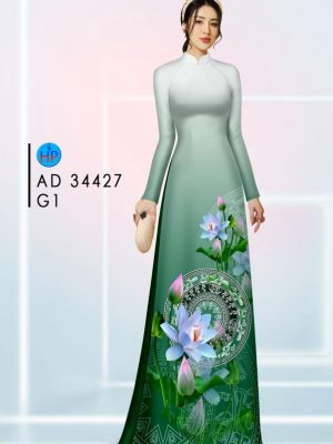 1711337881 768 Vai Ao Dai Hoa Sen Moi Ra AD 34427