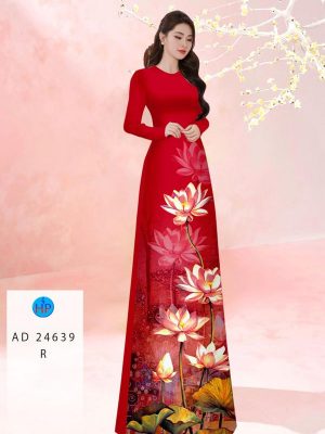 1711510030 981 Vai Ao Dai Hoa Sen Sang Trong AD 24639
