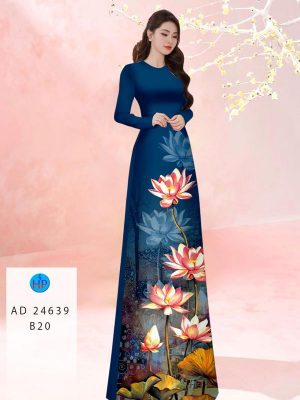 1711510032 323 Vai Ao Dai Hoa Sen Sang Trong AD 24639
