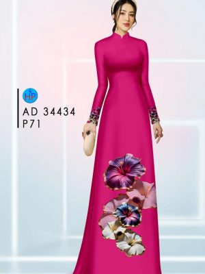 1711600905 650 Vai Ao Dai Hoa Su Moi Ra AD 34434