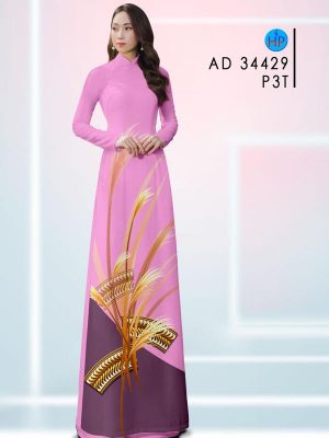 Vải Áo Dài Hình Bông Lúa Kiểu Mới AD 34429 20 1711603974 294 Vai Ao Dai Hinh Bong Lua Kieu Moi AD 34429