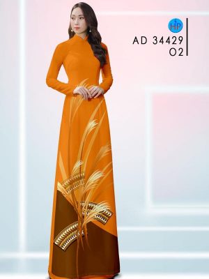 Vải Áo Dài Hình Bông Lúa Kiểu Mới AD 34429 21 1711603975 468 Vai Ao Dai Hinh Bong Lua Kieu Moi AD 34429