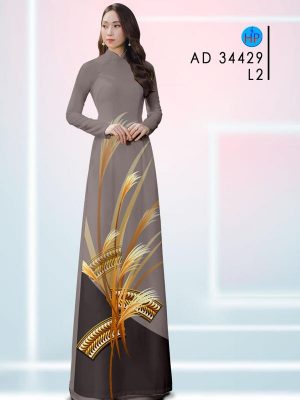 Vải Áo Dài Hình Bông Lúa Kiểu Mới AD 34429 23 1711603976 271 Vai Ao Dai Hinh Bong Lua Kieu Moi AD 34429