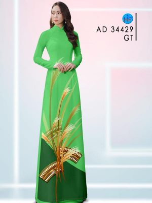 Vải Áo Dài Hình Bông Lúa Kiểu Mới AD 34429 26 1711603977 117 Vai Ao Dai Hinh Bong Lua Kieu Moi AD 34429