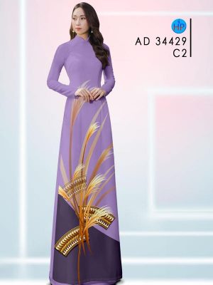 Vải Áo Dài Hình Bông Lúa Kiểu Mới AD 34429 30 1711603978 402 Vai Ao Dai Hinh Bong Lua Kieu Moi AD 34429