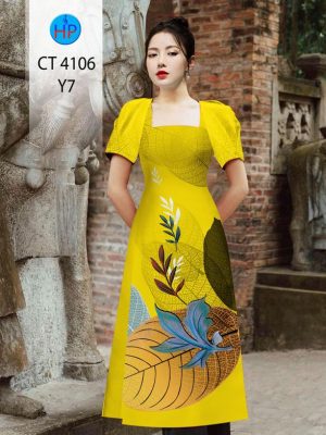 Vải Áo Dài In Hình Lá Mới Ra AD CT4106 21 1711708553 706 Vai Ao Dai In Hinh La Moi Ra AD CT4106
