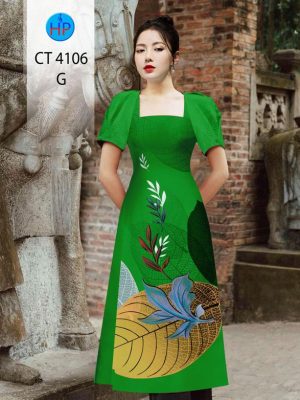 Vải Áo Dài In Hình Lá Mới Ra AD CT4106 30 1711708555 873 Vai Ao Dai In Hinh La Moi Ra AD CT4106