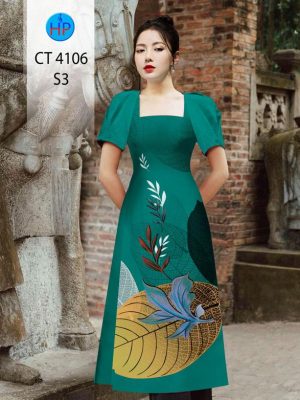 Vải Áo Dài In Hình Lá Mới Ra AD CT4106 32 1711708556 248 Vai Ao Dai In Hinh La Moi Ra AD CT4106