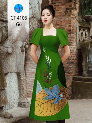 Vải Áo Dài In Hình Lá Mới Ra AD CT4106 31 1711708556 41 Vai Ao Dai In Hinh La Moi Ra AD CT4106